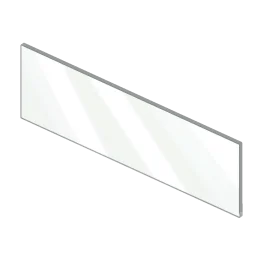 Hoog inschuifelement uit glas voor binnenvoorraadlade MERIVOBOX