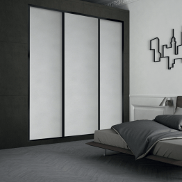 Kit voor Schuifdeurkast Black line