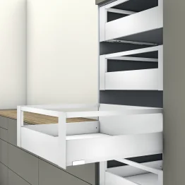 Binnenvoorraadlade E met reling (H: 209 mm)