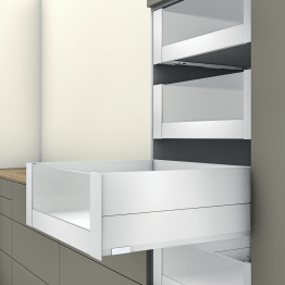 Binnenvoorraadlade E BOXCAP met glazen ladefront (H: 192 mm)
