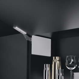 FREEslim flap beslagset voor opbouwmontage