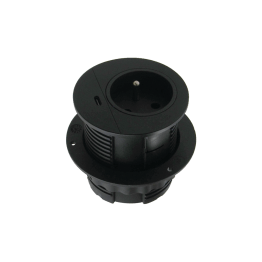 Blok 1 stopcontact, 1 USB C inbouw diameter 60