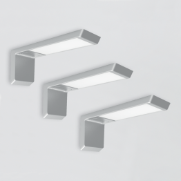 Set 3 opbouwspots 12 V