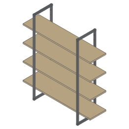 Wandrek SMART hoogte 780 mm