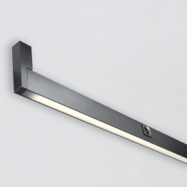 Kledingstang LED 12 V rechthoekig