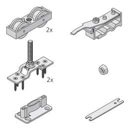 Set Junior 250 voor 1 deur