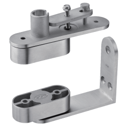 Pivot/taatsdeurscharnier inox 80 kg
