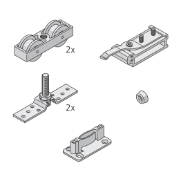 Set Junior 160 voor 1 deur