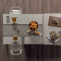 Beslag voor hoge aanbouwtafel met verlengstuk VOILA