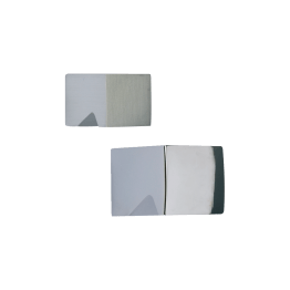 Knop vierkant met uitsparing