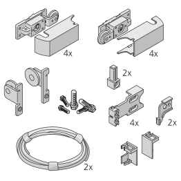 Garnituur voor deuren Libra