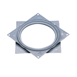 Vierkante metalen draaiplateau