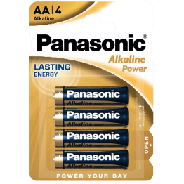 Set van 4 AA batterijen