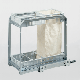 Uittrekelement voor brood en flessen