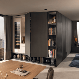 Garnituur voor 1 plooi- en inschuifdeur REVEGO duo